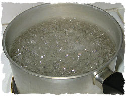 Boiling is cheap if you have a place to do it